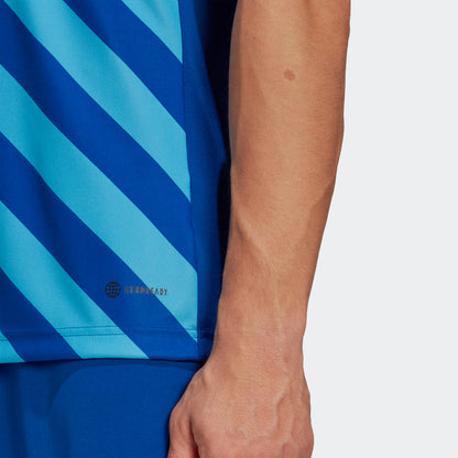 adidas ENTRADA 22 GRAPHIC Soccer Jersey | Team Royal Blue | Men's