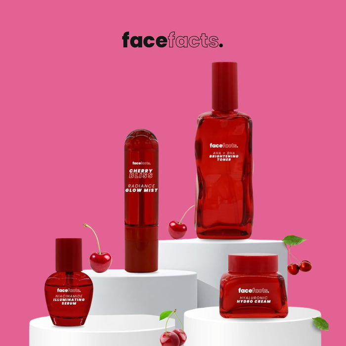 Facefacts Cherry Bliss Radiance Glow Mist 80ml