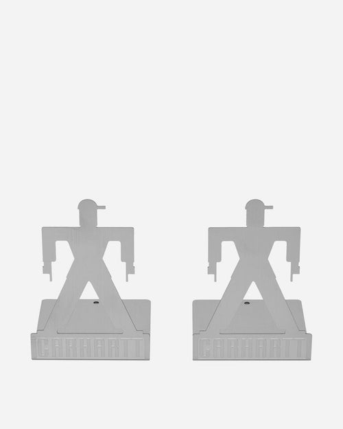 Carhartt WIP Foundation Bookends Silver Home Decor Wall Decor I034892 95XX