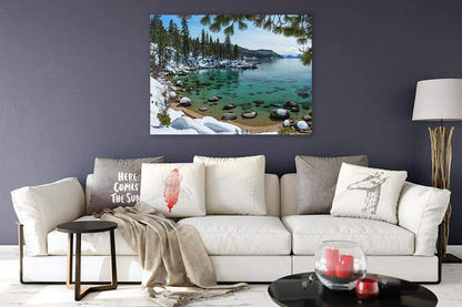 Glistening Cove By Brad Scott - Acrylic Print