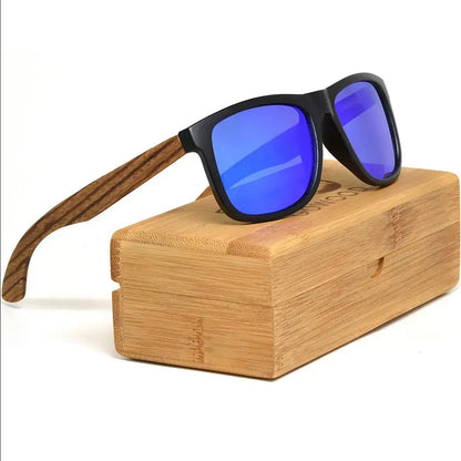 Zebra Wood/Blue