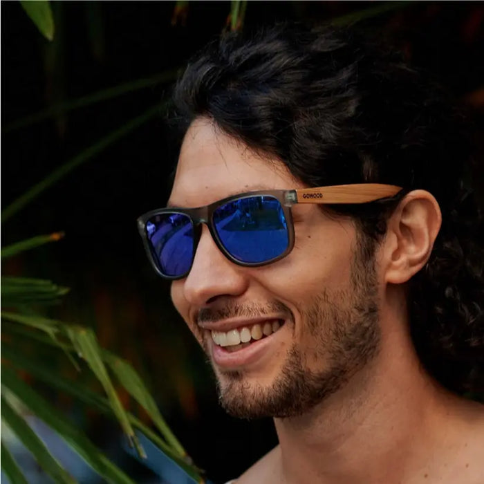 GoWood Square Sunglasses Acorn Home + Apparel