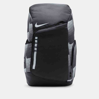 Front view of the Nike Hoops Elite Printed Backpack.