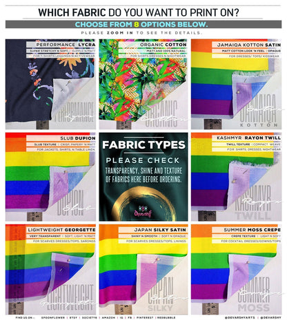 HOUNDSTOOTH Apparel Fabric 3Meters+, 9 Designs | 8 Fabrics Option | Checks Fabric By the Yard | 032