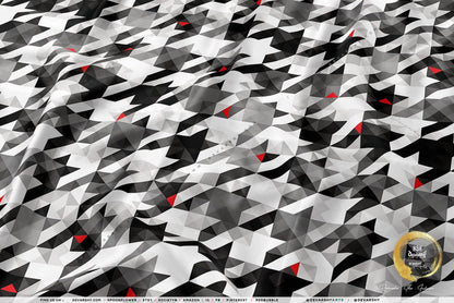 HOUNDSTOOTH Apparel Fabric 3Meters+, 9 Designs | 8 Fabrics Option | Checks Fabric By the Yard | 032