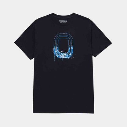 Front view of Overtime Men's Ice Tee.