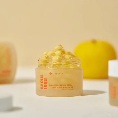 K-Secret Seoul 1988 Capsule Cream : Niacinamide 5% + Yuja 50ml