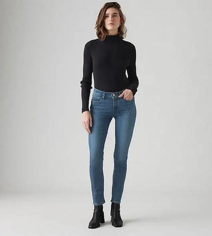 Levi's 311 Shaping Skinny jean stretch Lapis Gallop plus size.
