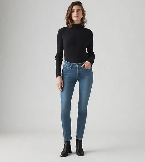 Levi's 311 Shaping Skinny jean stretch Lapis Gallop plus size.