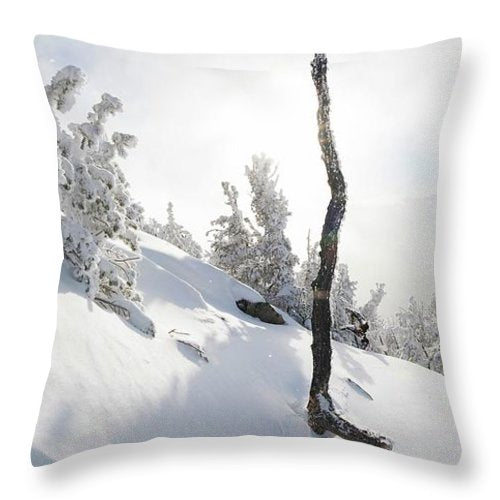 Lightning Tree By Brad Scott - Throw Pillow
