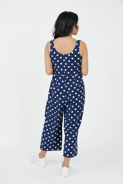 Lucy Polka Dot Romper Acorn Home + Apparel
