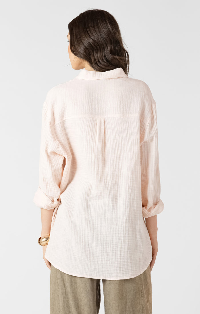 Lynette Button Down Acorn Home + Apparel