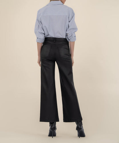 Meg High Rise Wide Leg (Coated)