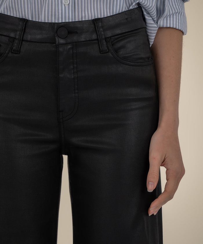 Meg High Rise Wide Leg (Coated)
