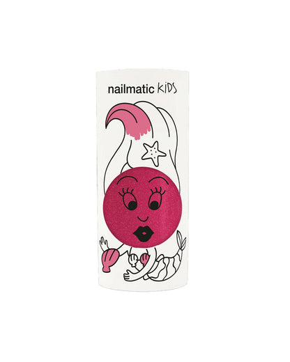 Nail Polish for Kids GLITTER SINGLE SISSI Dark Pink Glitter