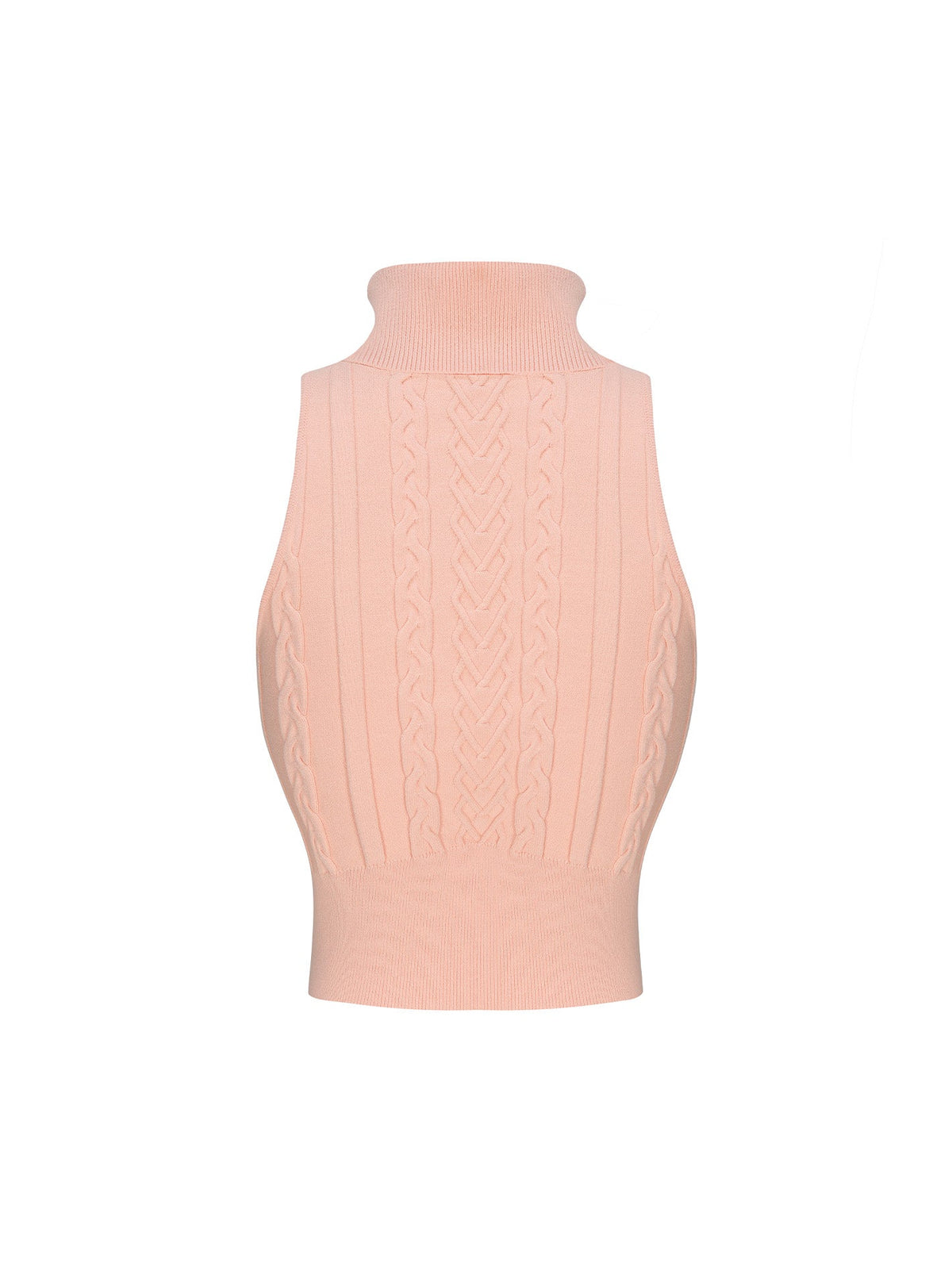 Janelle Knit Top (Peach) (Final Sale)