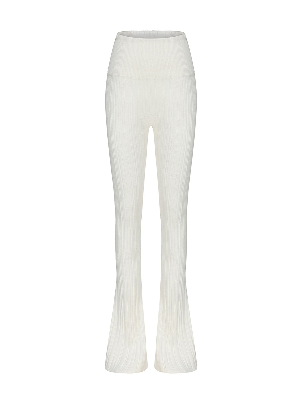 Janelle Knit Pants (White) (Final Sale)