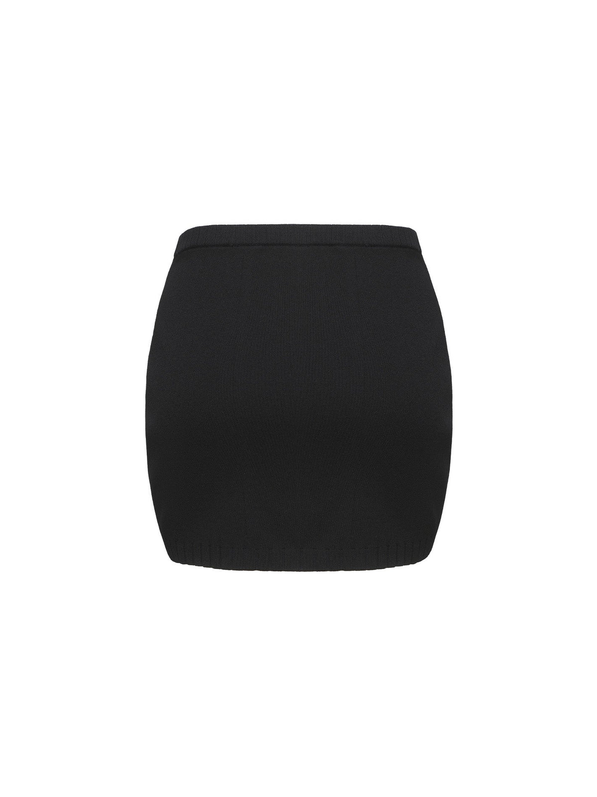 Kennedy Knit Skirt (Black) (Final Sale)