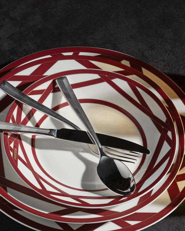 NASTRI BORDEAUX Round Serving Dish - Ø 32 Cm
