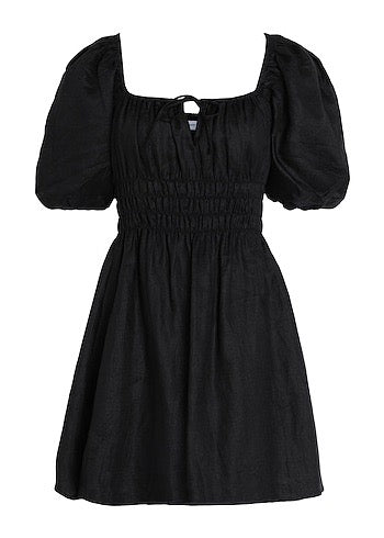 Nikoleta Mini Dress (Black)
