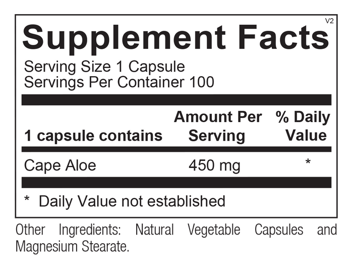 Orthomolecular Super Aloe 450 - Capsules 2