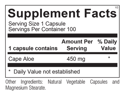 Orthomolecular Super Aloe 450 - Capsules 2
