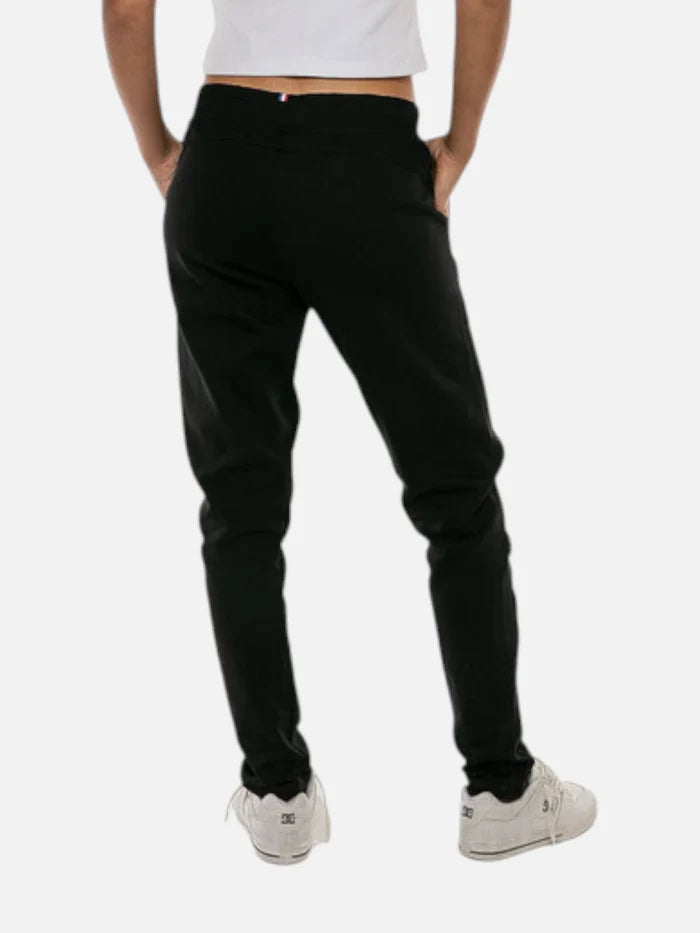 Pantalon Le Coq Sportif Ess Slim Pant Mujer Negro