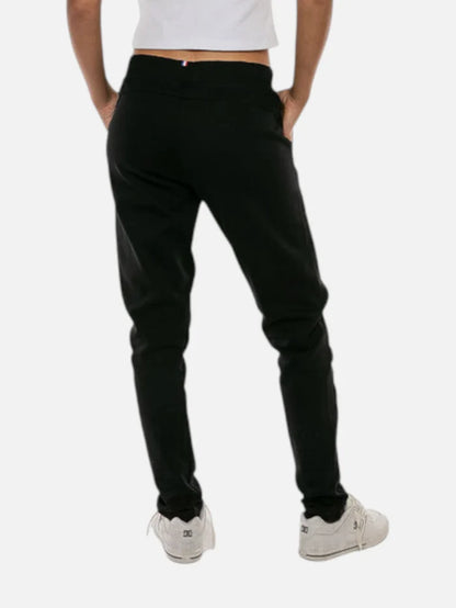 Pantalon Le Coq Sportif Ess Slim Pant Mujer Negro