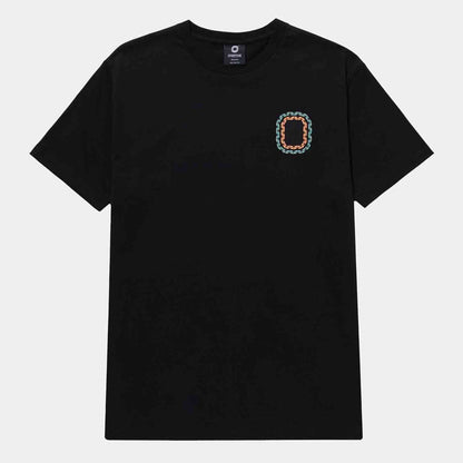 Front view of the Overtime Paradise Parrots Tee.