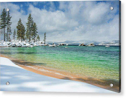Pristine Shores By Brad Scott - Acrylic Print
