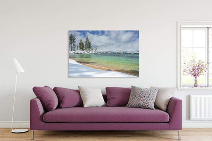 Pristine Shores By Brad Scott - Acrylic Print