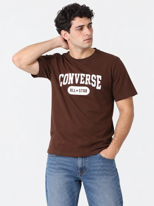 Remera Converse Retro All Star Marrón — vista principal