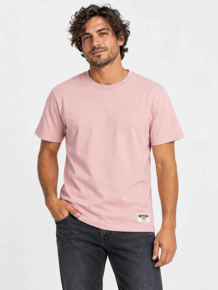 Remera Gotcha Basic Rosa — vista principal
