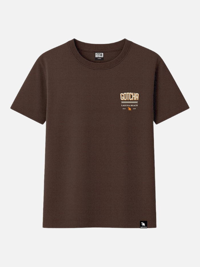 Remera Gotcha Icon Chocolate
