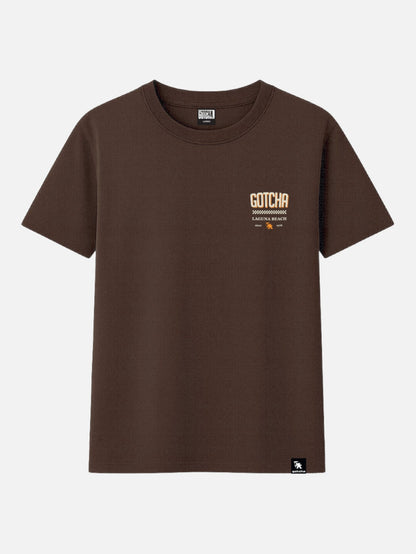 Remera Gotcha Icon Chocolate
