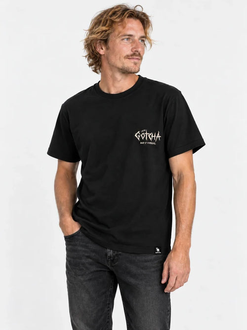 Remera Gotcha Rebel Negro — vista principal
