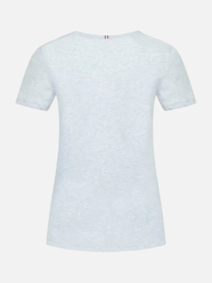 Remera Mujer Le Coq Sportif Ess Tee Ss Col V N°2 W Gris Ch