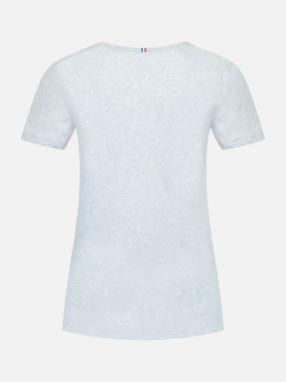 Remera Mujer Le Coq Sportif Ess Tee Ss Col V N°2 W Gris Ch