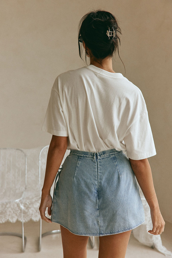 SAMPLE-Rocio Skort - Denim