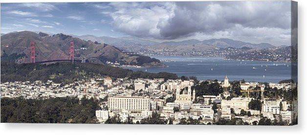 San Francisco - Canvas Print-20.000" x 7.375"-Lake Tahoe Prints