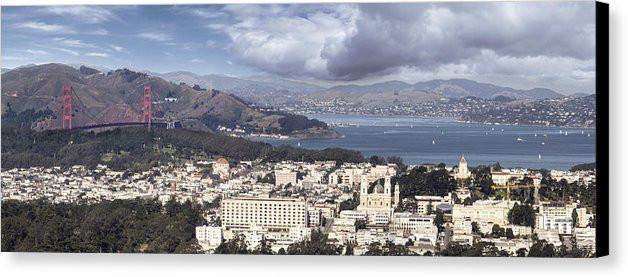 San Francisco - Canvas Print-20.000" x 7.375"-Lake Tahoe Prints