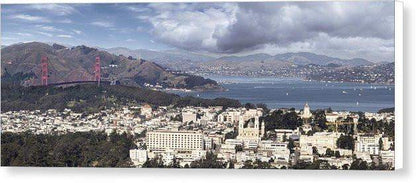 San Francisco - Canvas Print-20.000" x 7.375"-Lake Tahoe Prints