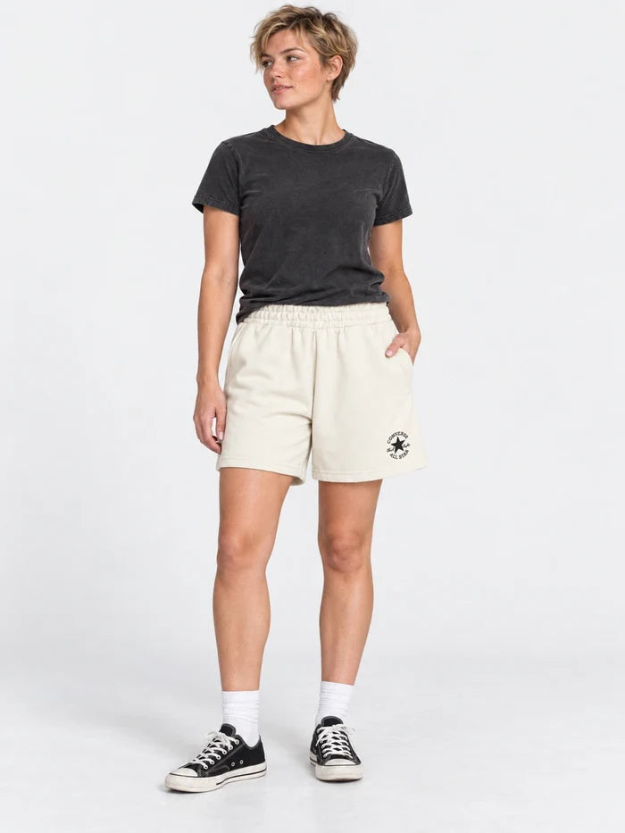 Short Converse Patch Mujer Crudo — vista principal