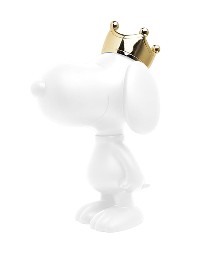 Snoopy Crown White & Gold 31"