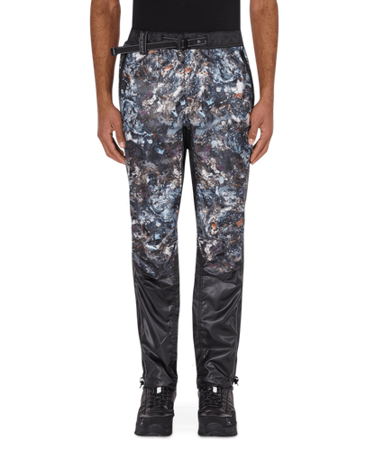 And Wander Stone Printed Rip Black Pants Trousers 5740222009 010