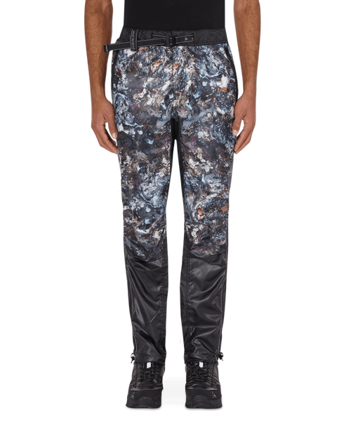 And Wander Stone Printed Rip Black Pants Trousers 5740222009 010