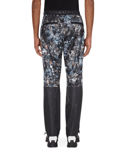 And Wander Stone Printed Rip Black Pants Trousers 5740222009 010