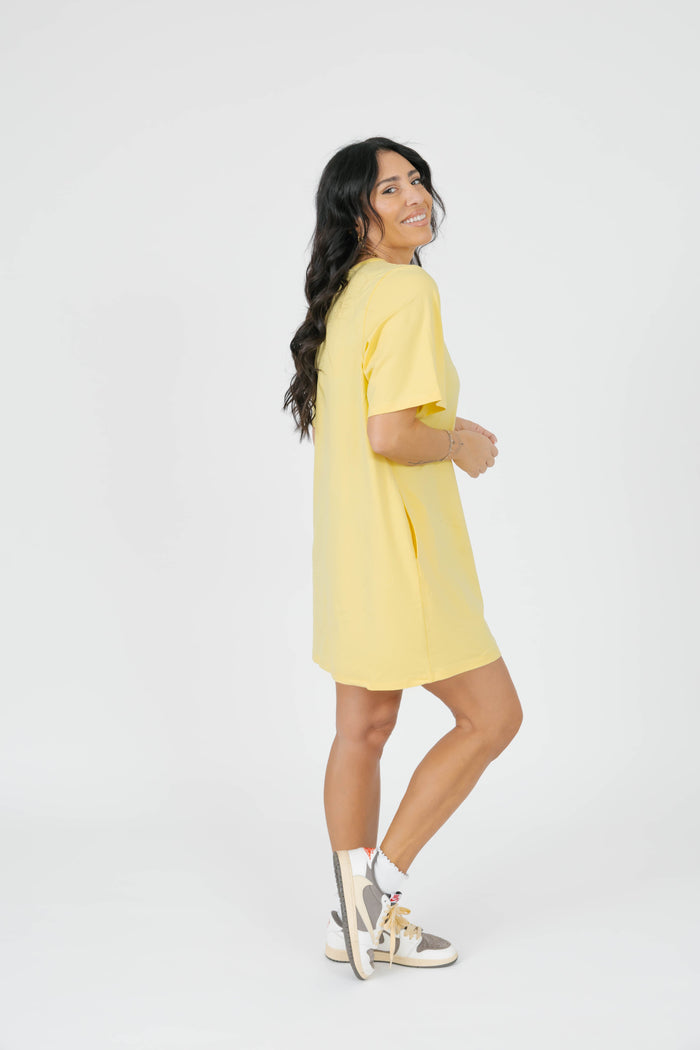 Tatum T-shirt Mini Dress Acorn Home + Apparel
