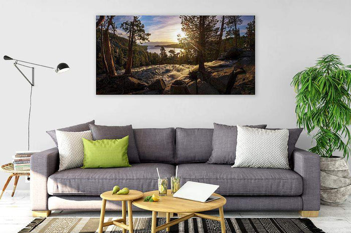 The Heart Of Eagle Falls By Brad Scott - Canvas Print-Lake Tahoe Prints