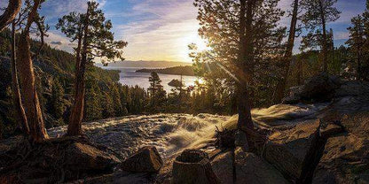 The Heart Of Eagle Falls By Brad Scott - Canvas Print-Lake Tahoe Prints